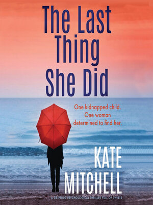 The Last Thing She Did - Audiobook